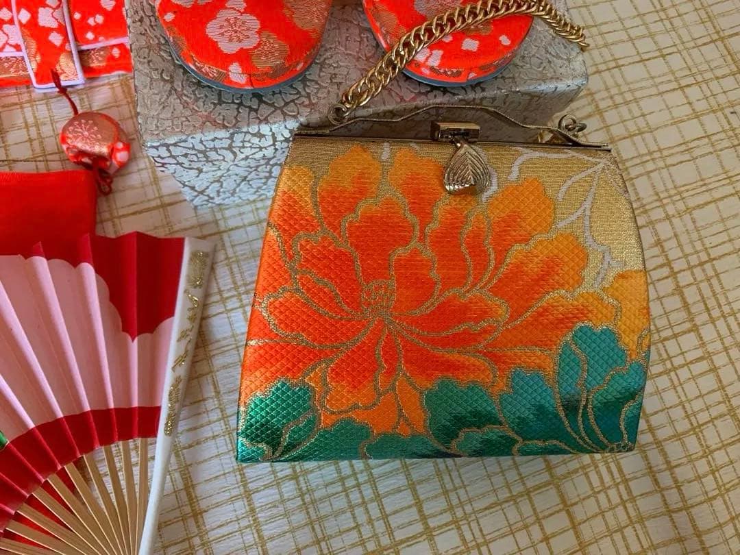 七五三　七歳　正絹絞りの振り袖のコーディネート　お着物セット