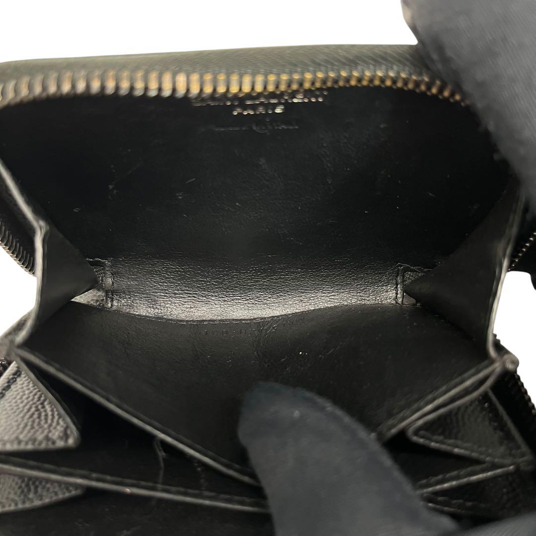 極美✨サンローラン ケース キャリアスキン YSL カサンドラ ブラック