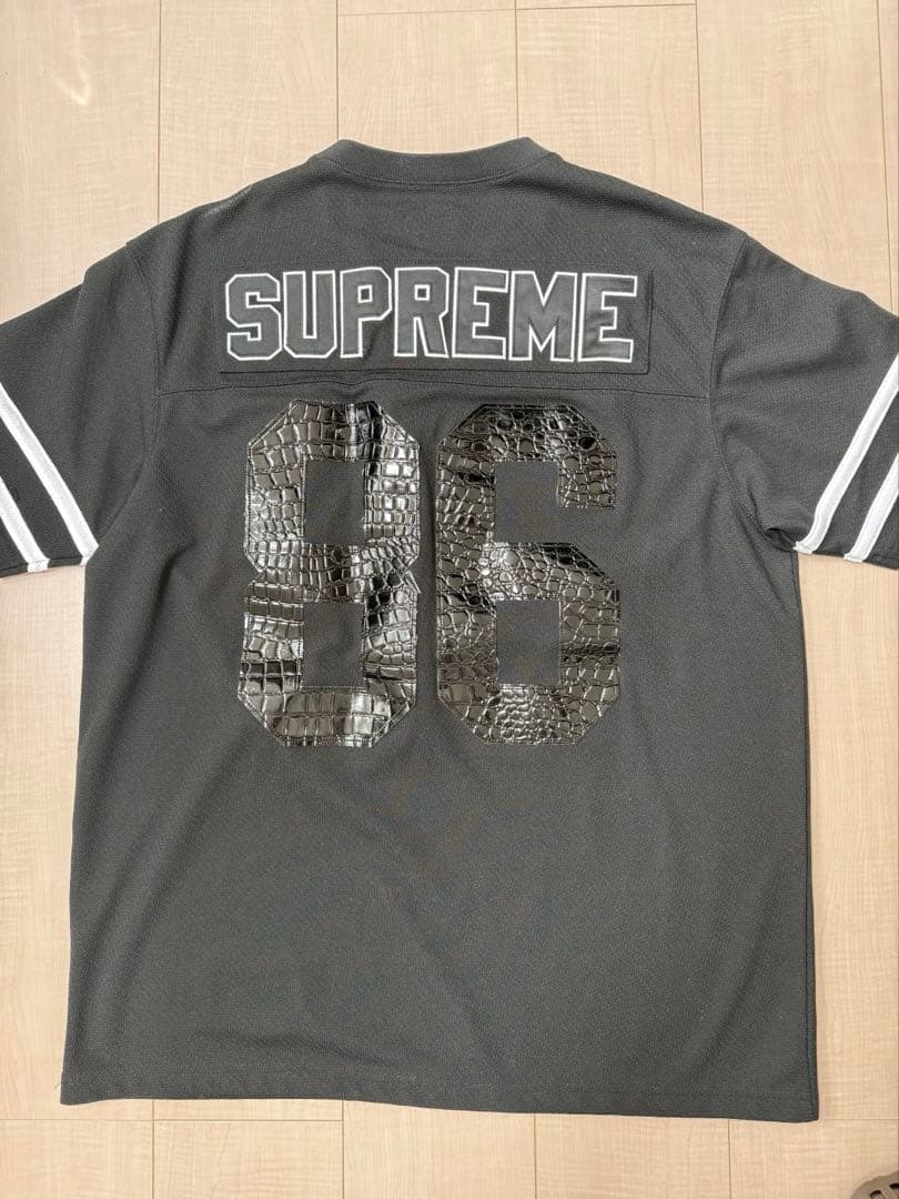 Supreme 86 アメリカンフットボールシャツ L