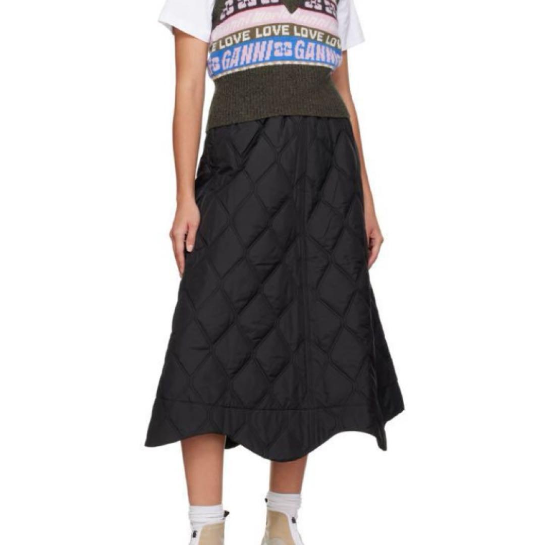 GANNI ガニーフレアスカート