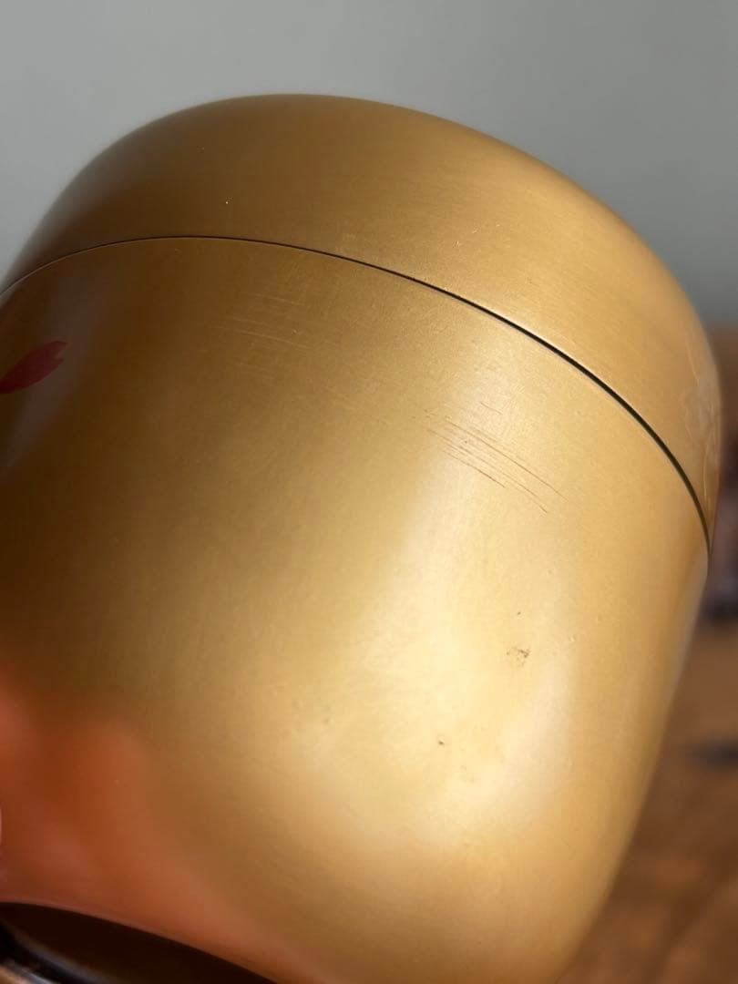 金地 桜 大棗 孝泉造 茶道具 共箱