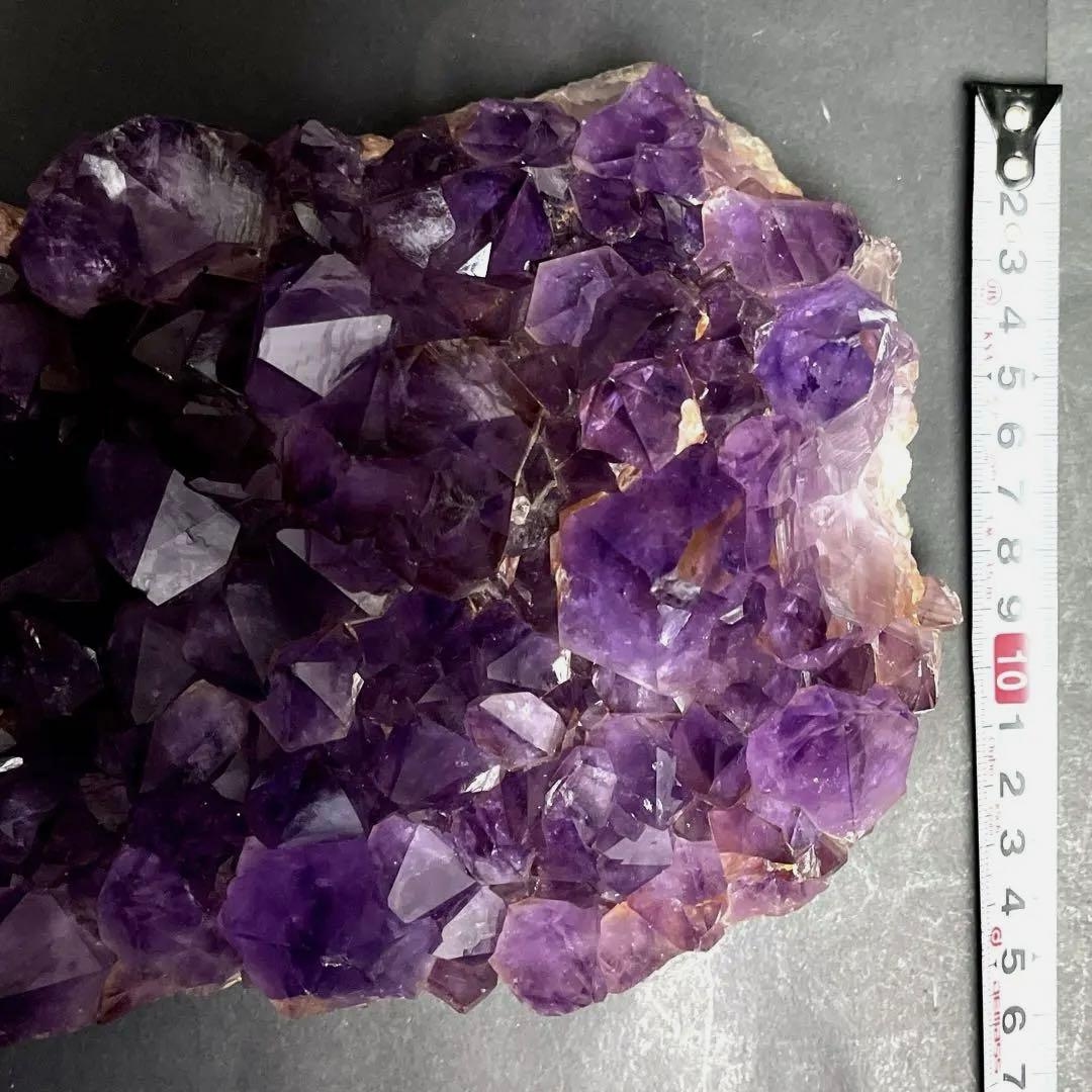 大粒！ アメジストクラスター　天然石　原石　3.6kg 貴重