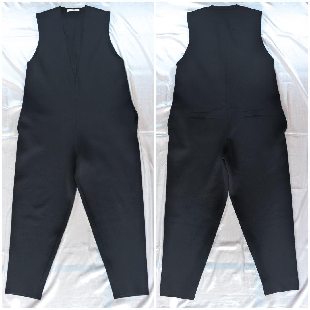 LOHEN ローヘン オールインワン Vネック サロペット 黒 38