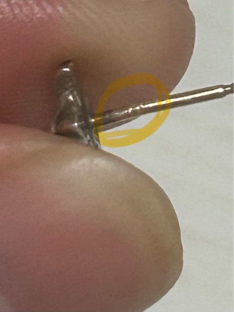 クロムハーツch プラススタッドピアス