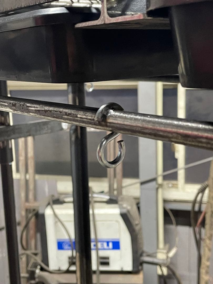 塗装前完成品　1台限定　アイアン植物棚　アイアンシェルフ　キャスターおまけ付