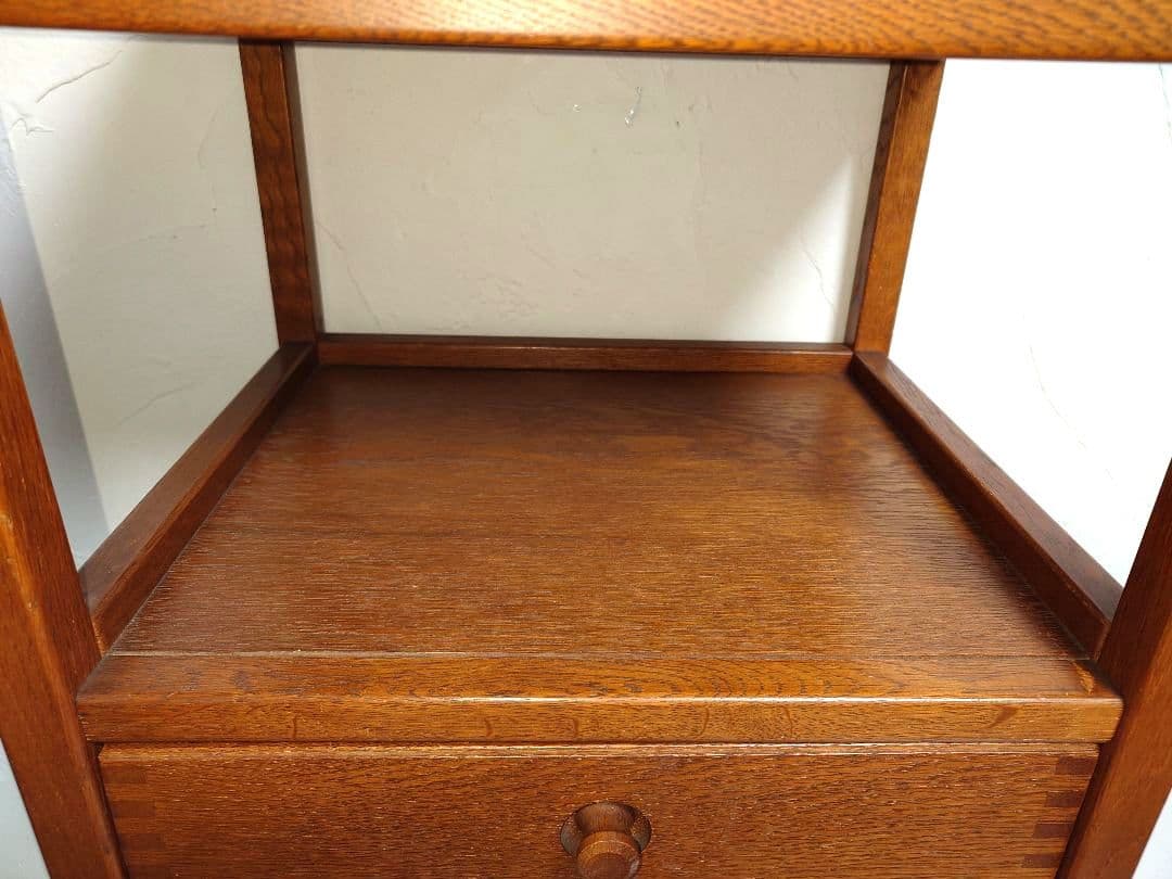 カリモクkarimoku 木製 電話台 花台 サイボード 飾り棚 収納 小物入れ