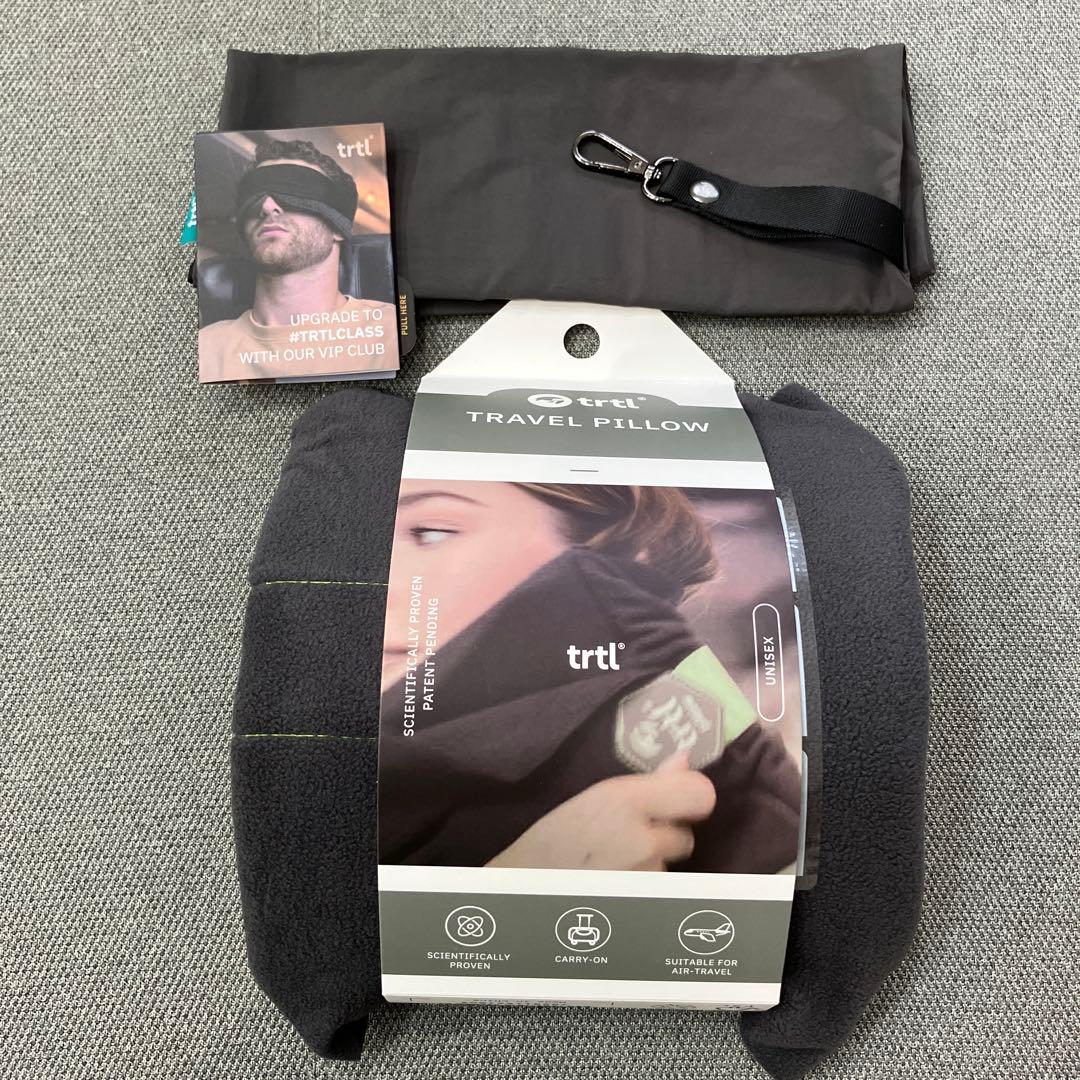 新品未使用　trtl トラベルピロー 収納バッグ付き