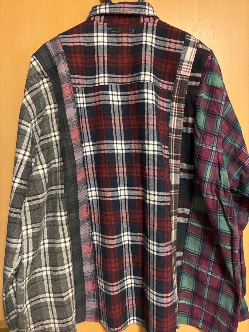 【Rebuild by Needles】リビルドバイニードルス　チェックシャツ①