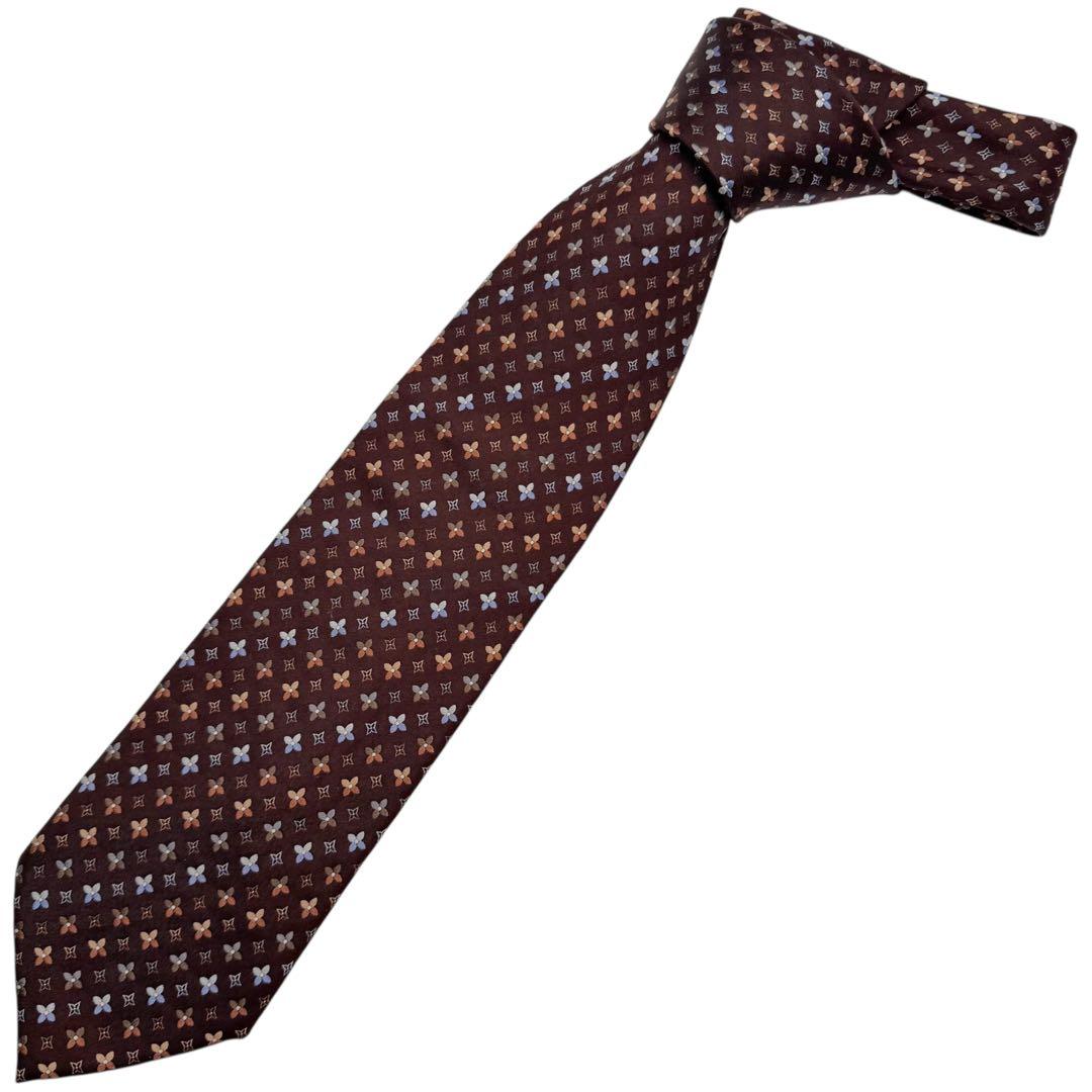 LOUIS VUITTON ルイヴィトン LV ネクタイ モノグラム 総柄