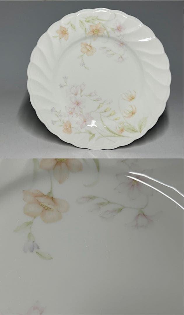 Noritake ノリタケ ボーンチャイナ 食器セット まとめ売り花柄合計15点