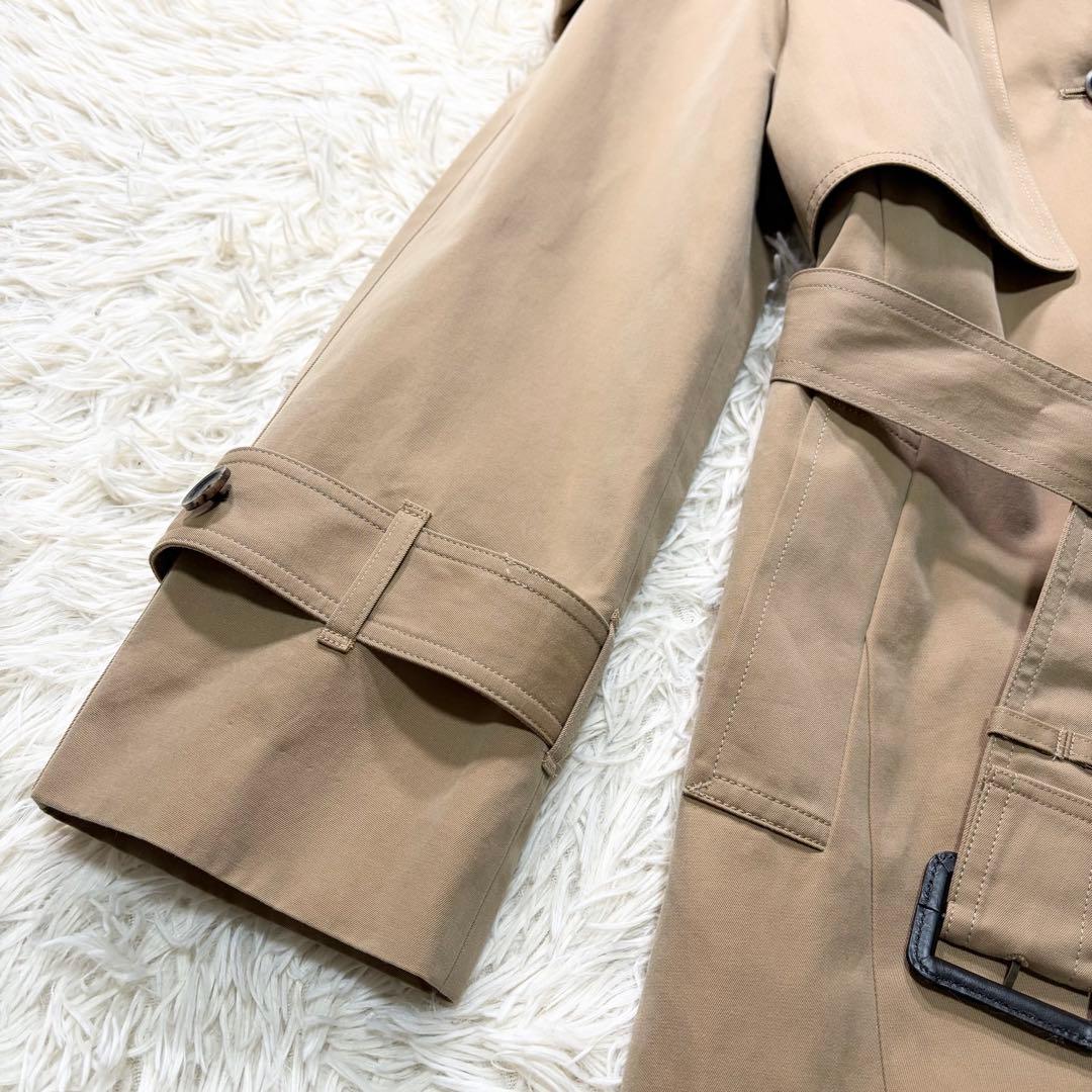 ✨美品✨完売品✨高級イタリア生地使用　アルアバイル　ジオべトレンチコート　日本製