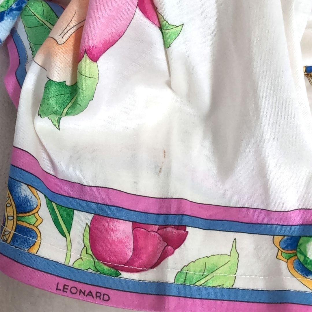 eb17 LEONARD 半袖 ブラウス マルチカラー レディースL相当