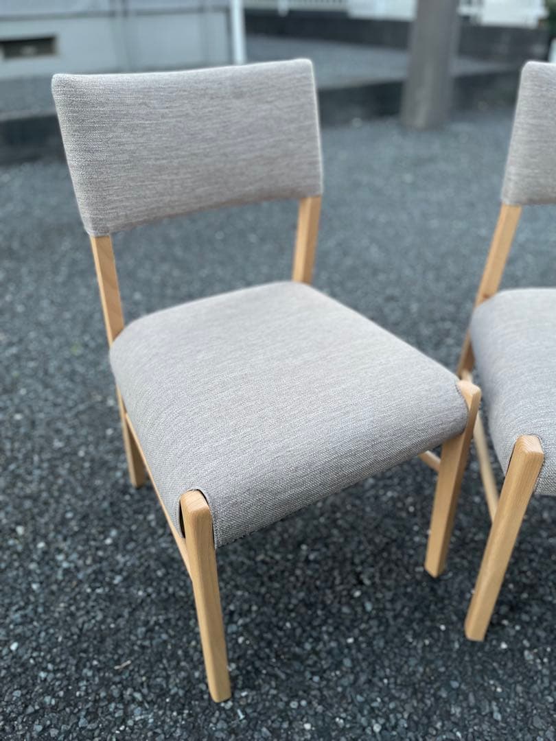 2脚セット　美品　ニトリ ダイニングチェア(NコレクションC-57)