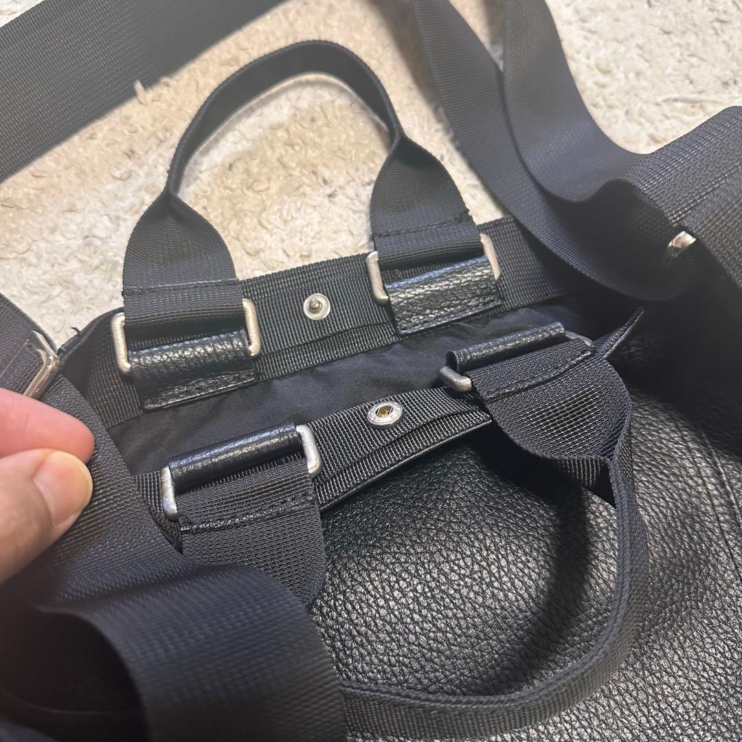 【美品】Firsthand 2WAY レザーメッセンジャーバッグ / 牛革