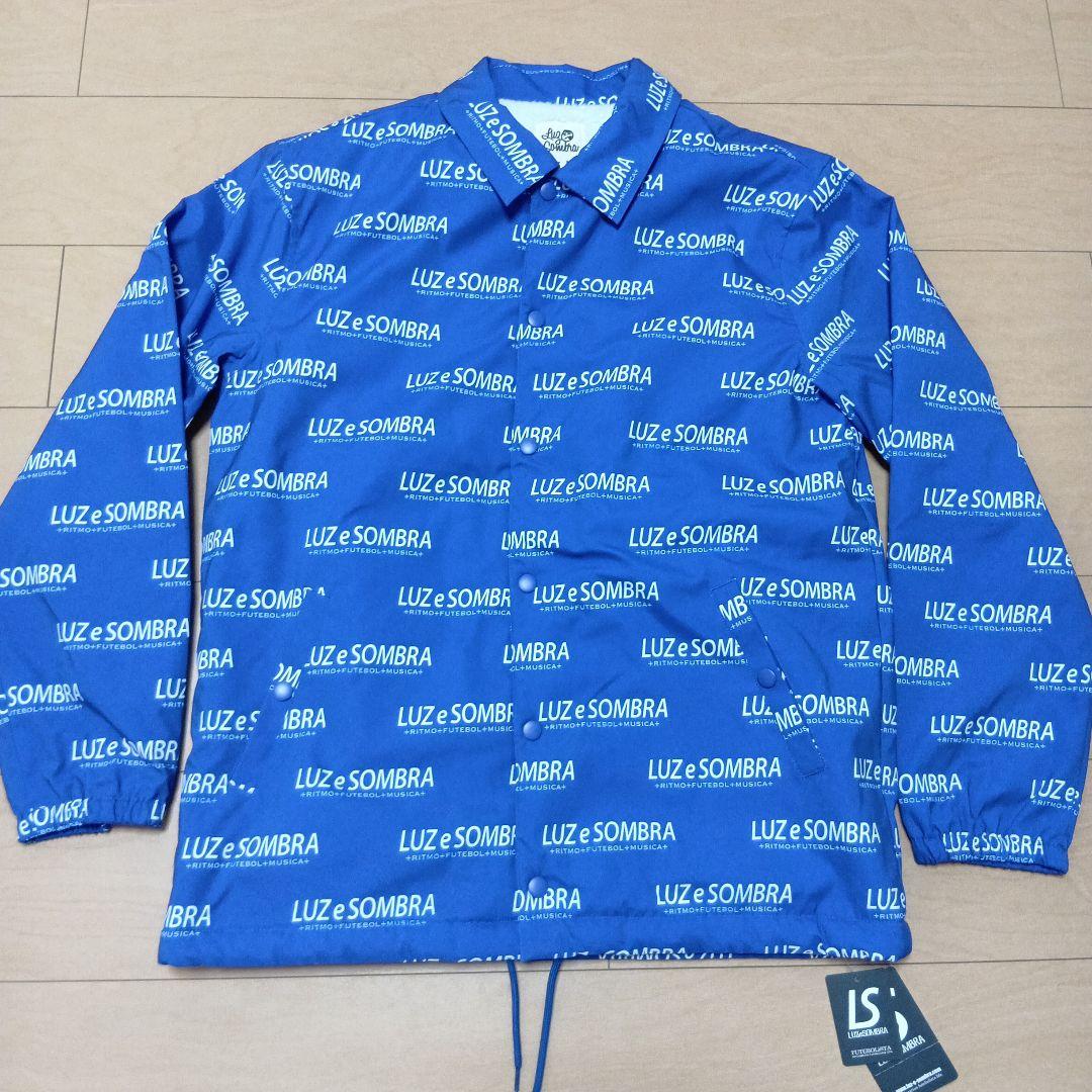 【新品未使用】ルースイソンラ 昇華 コーチ ジャケット 青 L ボア レア