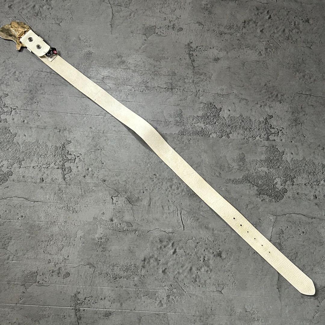 希少DISEL 本革 イタリア製 vintage GUITAR belt ベルト