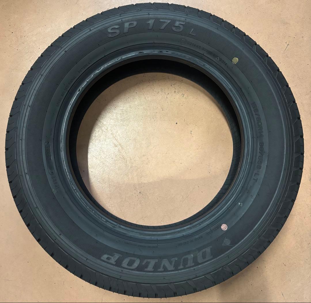 こはる 新車外し 155/80R14 ダンロップ 2025年製造