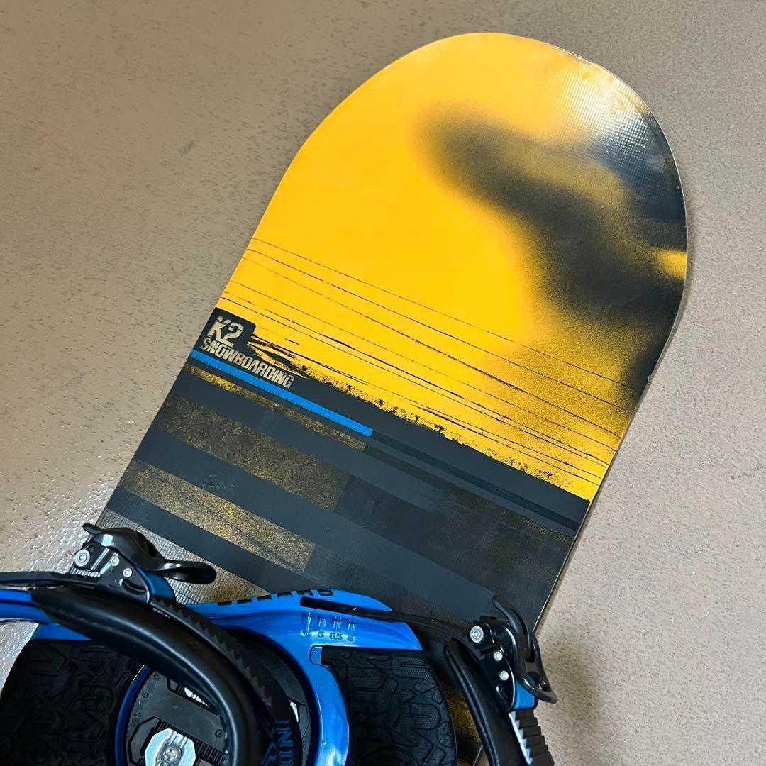 初中級者 必見！ K2 フラットロッカー 148cm K2純正ビンディング！