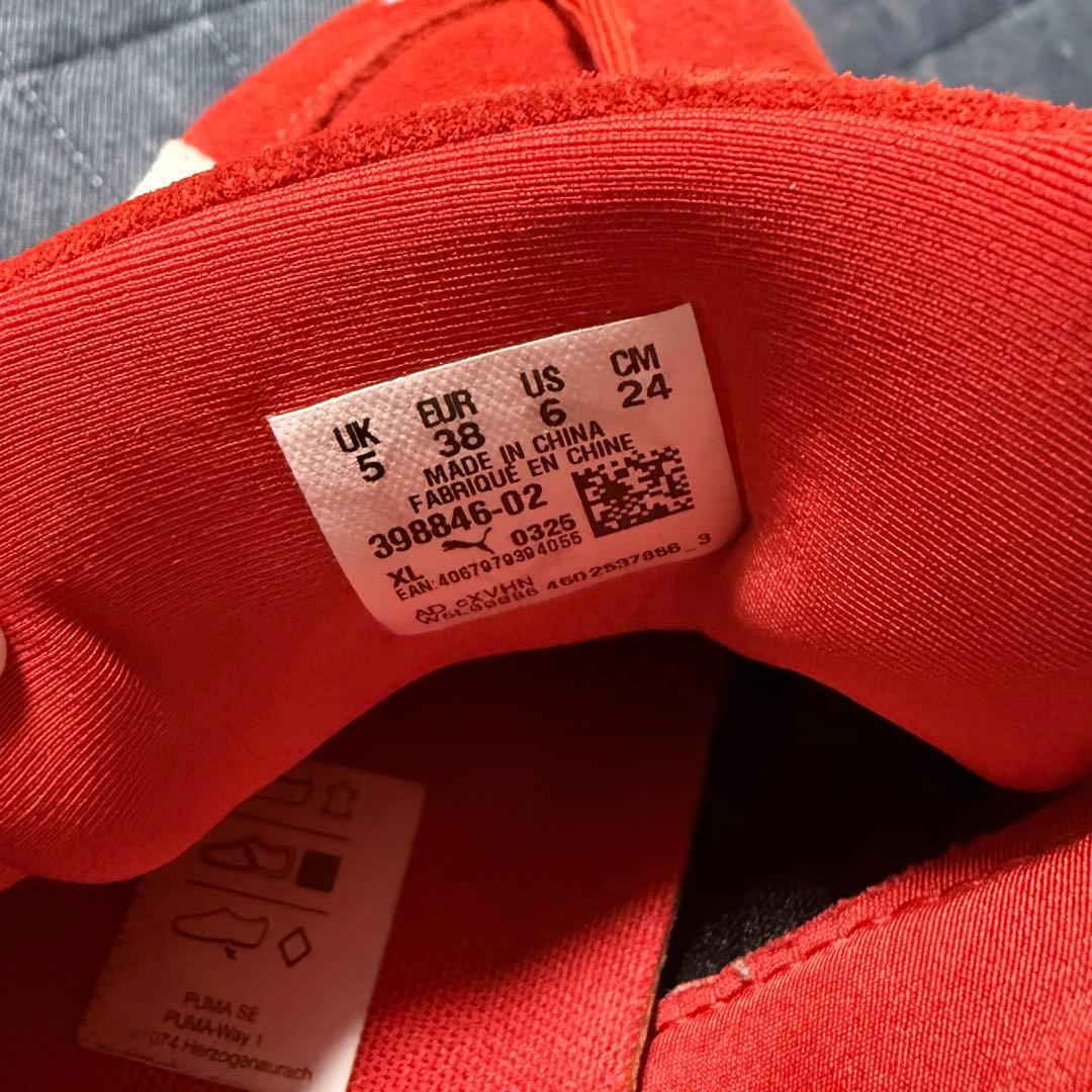 PUMA SPEEDCATスピードキャット OG　RED 24センチ