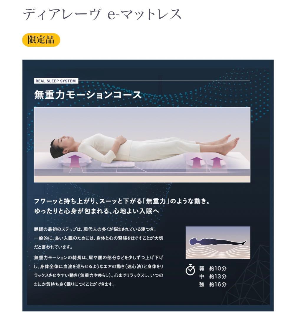 【お値下げしました】【ダイアナ】 【新品未使用】ディアレーヴ ｅ-マットレス