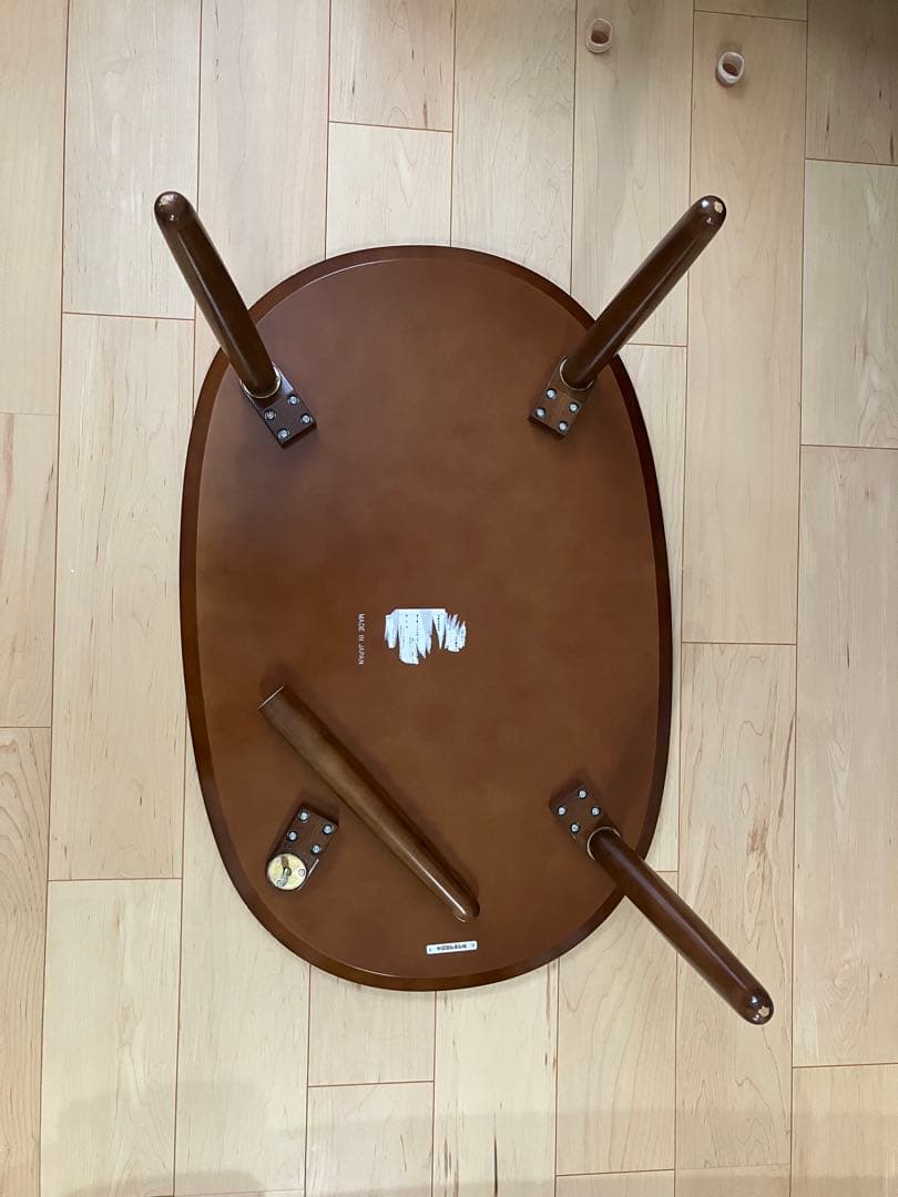 カリモク60 ローテーブル【ジャンク】