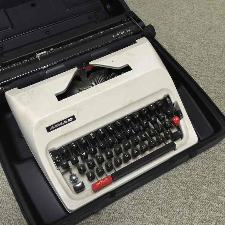 骨董品 アドラー 英文タイプライター