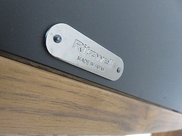 展示品 リッツウェル クロード1601 ウォールナット無垢材 イージーチェア