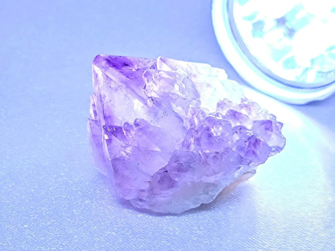 高品質　カクタスアメジスト　南アフリカ産　サボテン　フェアリー　スピリット　③