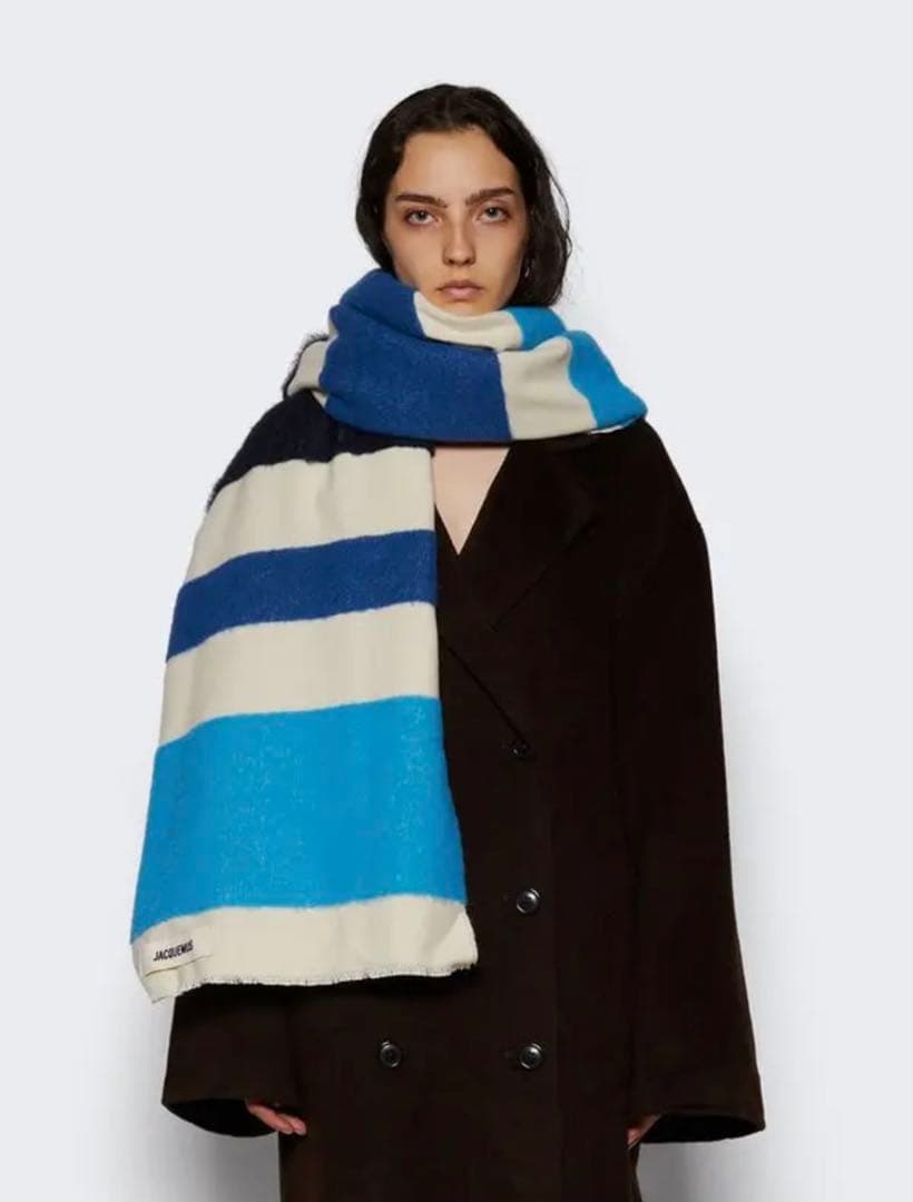 JACQUEMUS ストライプ マフラー