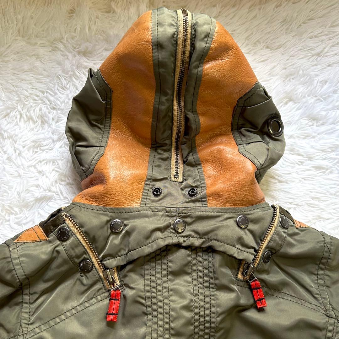 AVIREX N-2B フライトジャケット ミリタリー リモデル　Y2K N2B