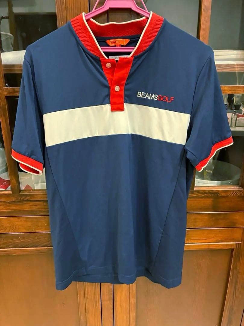美品！早い者勝ち！BEAMS GOLF ポロシャツ M ネイビー