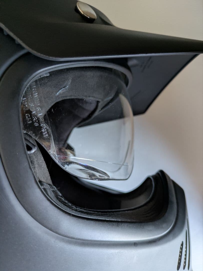 美品★SHOEI EX-ZERO マットブラック 純正バイザー付き