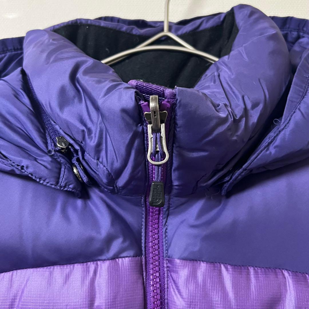 【美品】THE NORTH FACE ダウンジャケット 700フィル XL 紫
