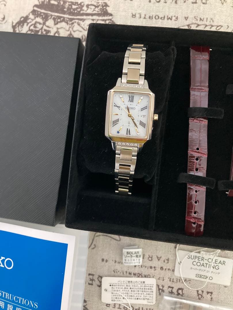 超美品！限定品！ SEIKO ルキアヤセ 綾瀬はるか フルコマ SSVW178