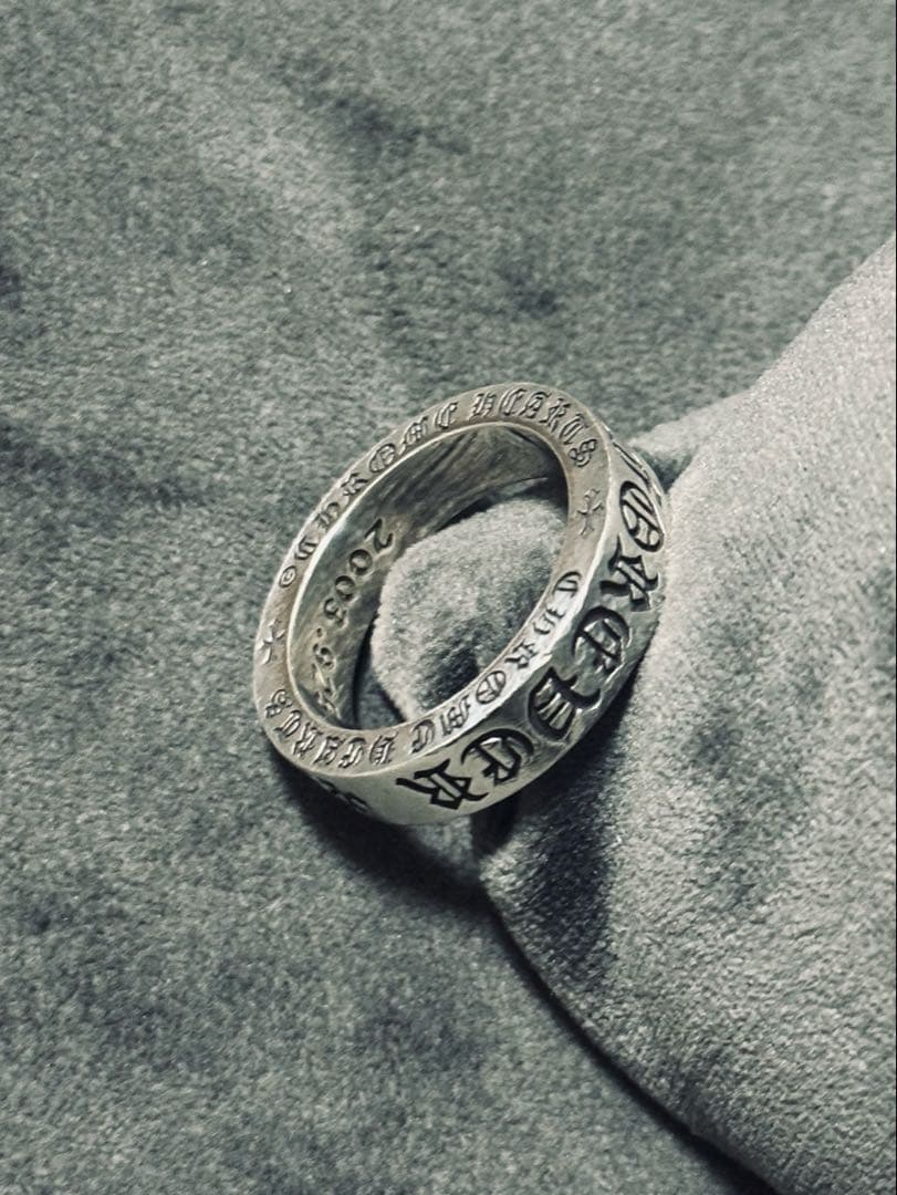 クロムハーツ 6mm スペーサーリング FUCK YOU