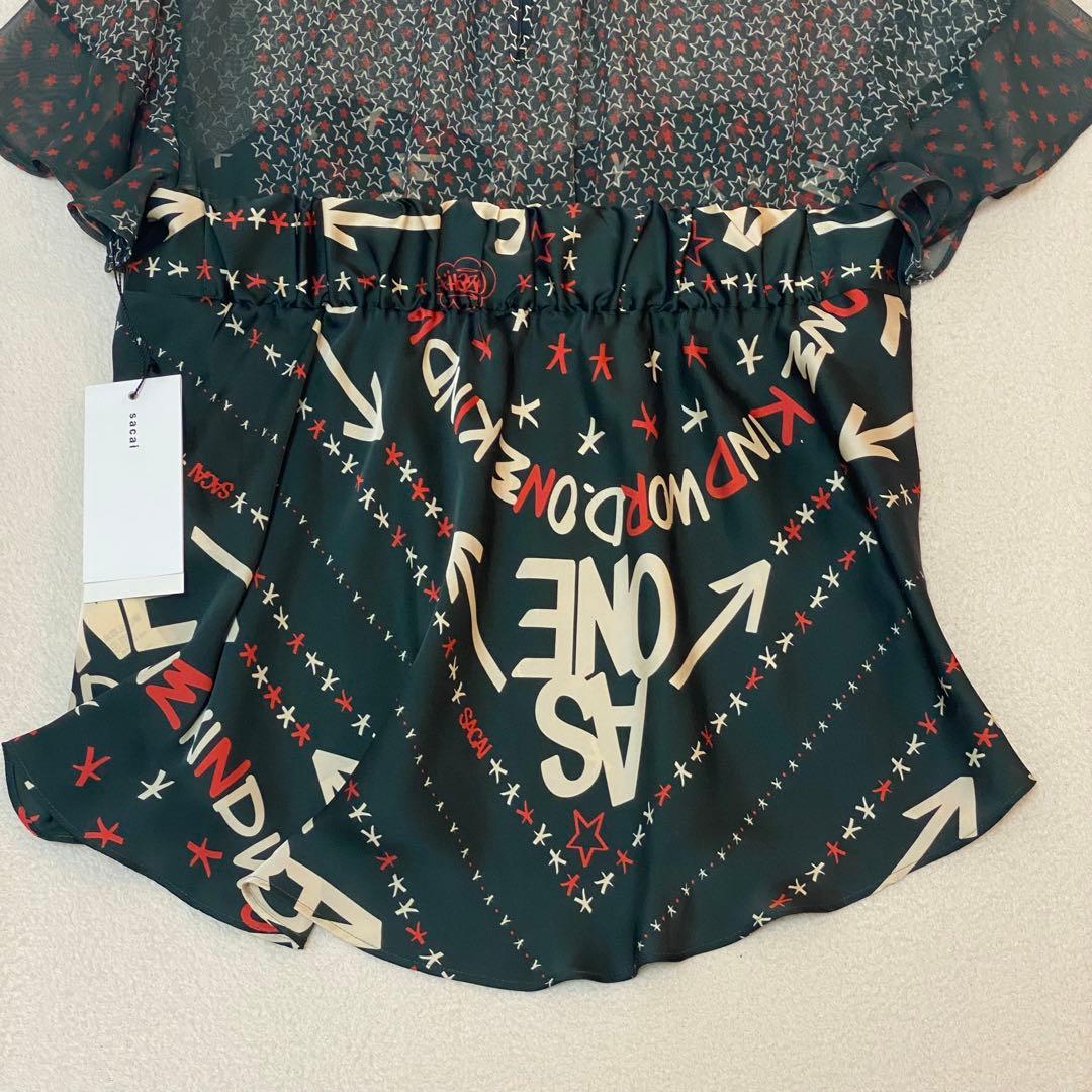 タグ付✨sacai サカイ×Eric Haze エリック・ヘイズ ブラウス