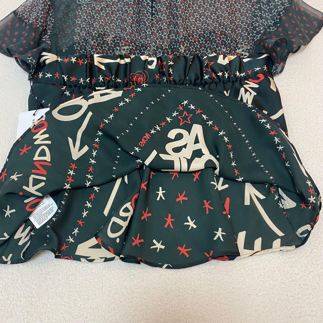 タグ付✨sacai サカイ×Eric Haze エリック・ヘイズ ブラウス