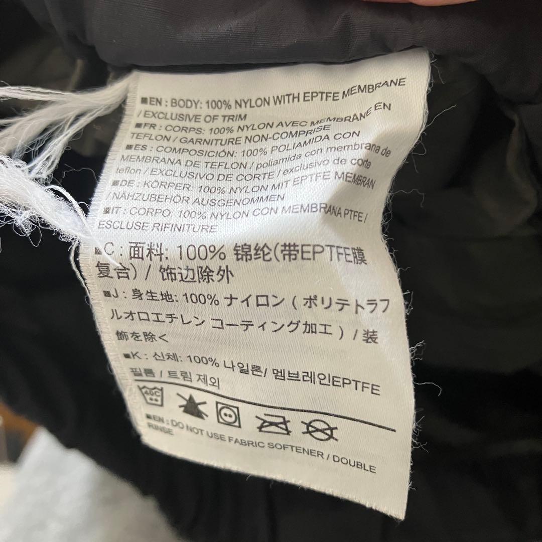 アークテリクス　ゴアテックスパンツ　ブラックsizeM