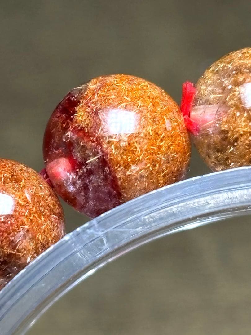 【超希少】　ガーデンルチルクォーツブレスレット約10㎜（新品未使用）高品質　金運