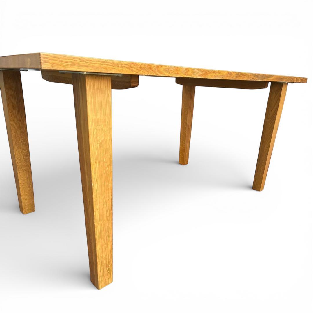 【美品】飛騨産業 HIDA 無垢材 ダイニングテーブル　キツツキマーク　W150