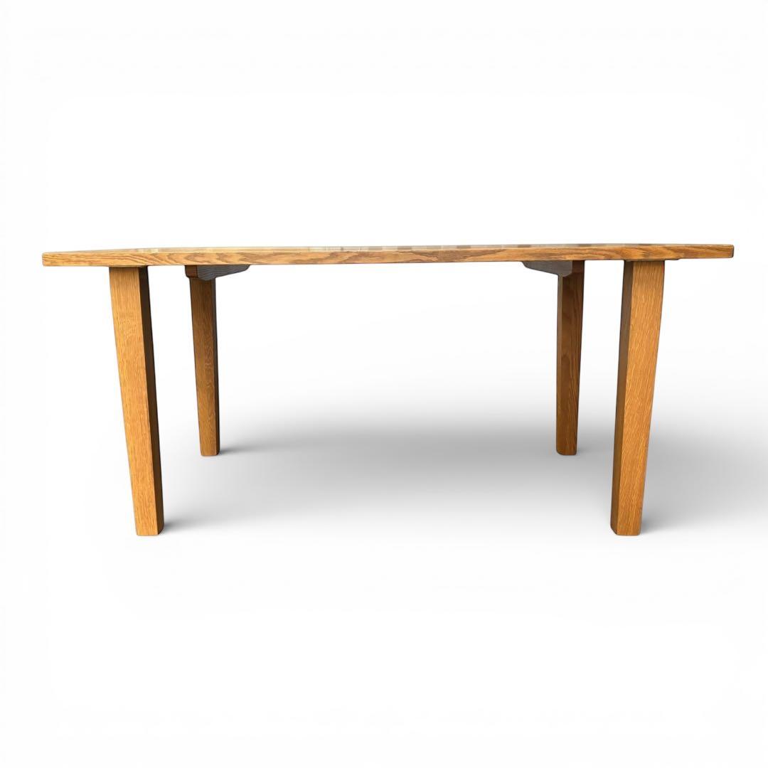 【美品】飛騨産業 HIDA 無垢材 ダイニングテーブル　キツツキマーク　W150