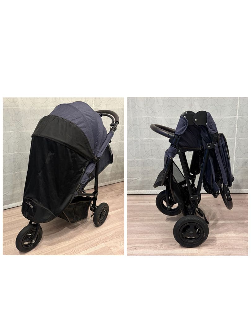 【綺麗✨】エアバギー　ベビーカー　エアバギーココ　ブレーキモデル