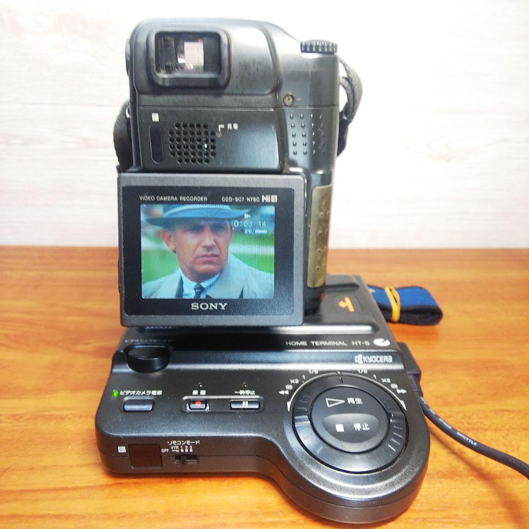 SONY Handycam Hi8 8ミリビデオカメラ CCD-SC7 動作品