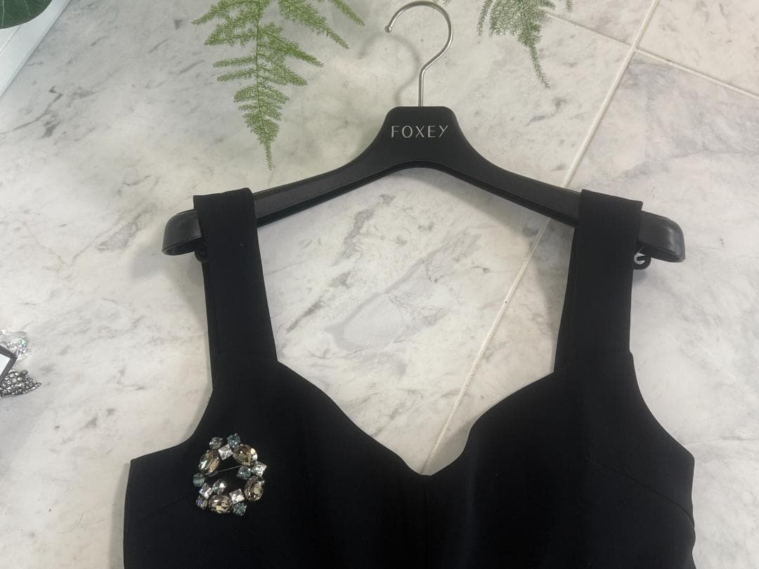 美品★DAISY LIN/デイジーリンフォクシードレスパンツ オールインワン40