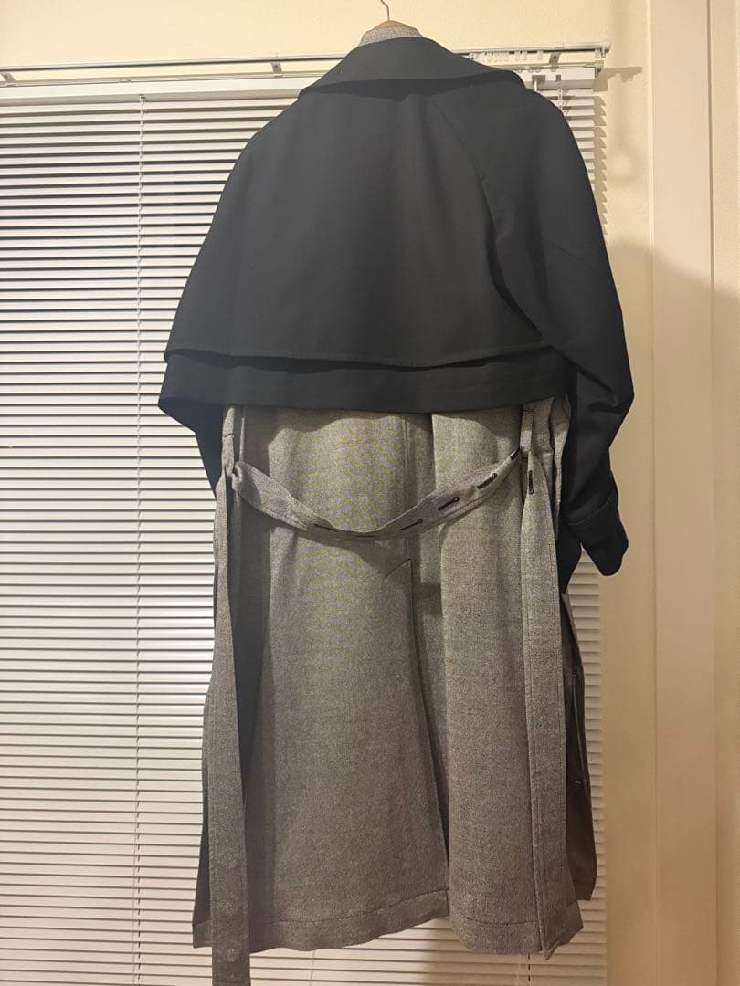 MAISON SPECIAL レイヤリングステンカラーコート