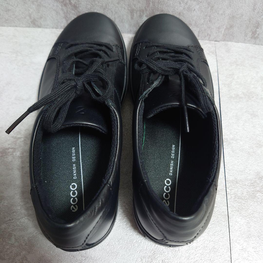 未使用　ecco　ソフトクラシックWスニーカー　ローカット　大人気　黒　24cm