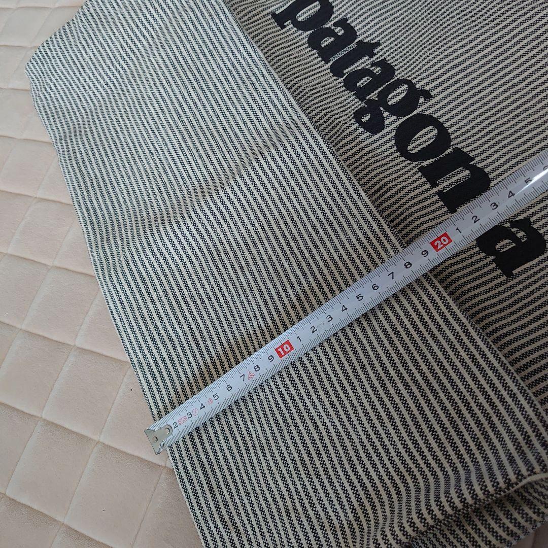 patagonia ストライプ トートバッグ