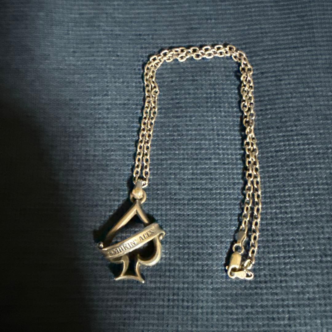 K.DSMOKIN' AGES スペード型ネックレス 925シルバー