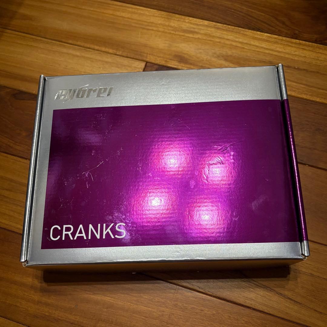 【値下げ】CYBREI カーボンクランク 167.5mm 24mmTi