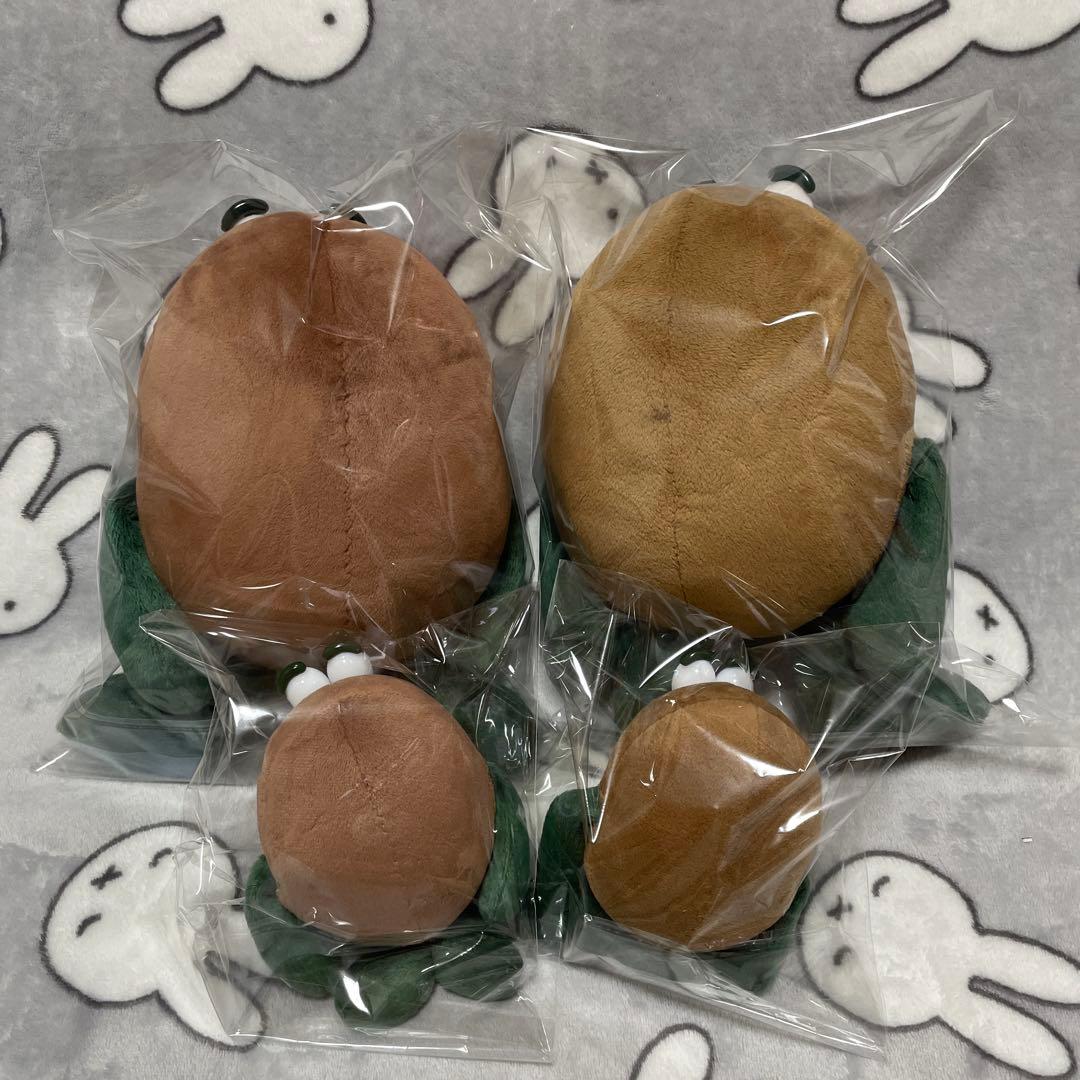 希少 Zespri キウイブラザーズ ぬいぐるみ グリーン＆ゴールド4体セット